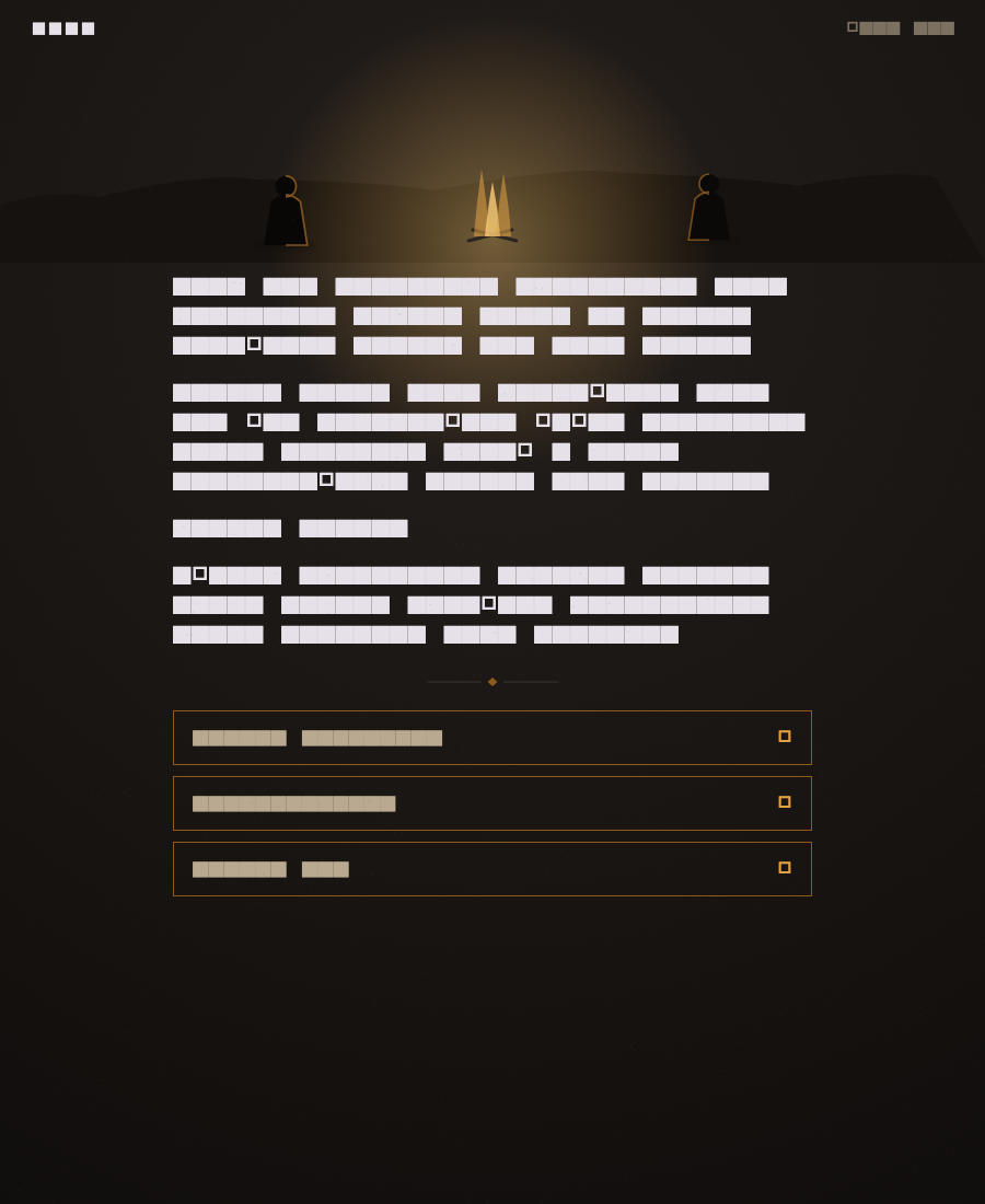 Dicebound camp screen