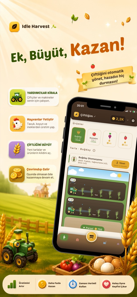My Idle Harvest gameplay screenshot 1