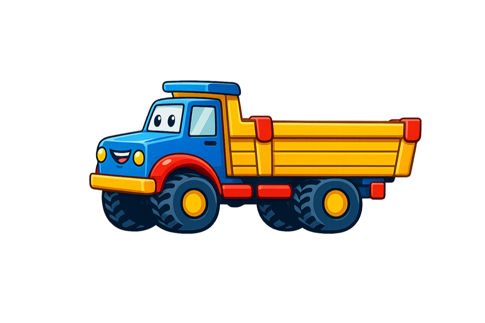 The Fruit Haul delivery truck loaded with colorful fruit